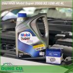 Dầu nhớt ô tô Mobil Super 2000x2 10W-40 4L