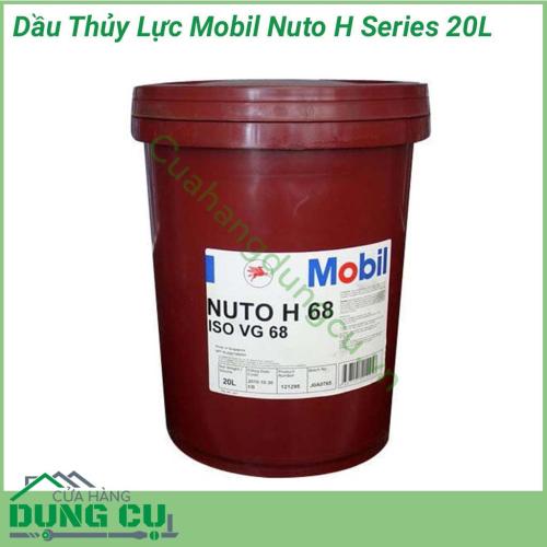 Dầu thủy lực Mobil Nuto H 46 - H 68 20L là dầu thủy lực chống mài mòn hiệu suất cao được pha chế đặc biệt để đáp ứng yêu cầu của các hệ thống thủy lực hiện đại, áp suất cao, giúp động cơ đạt được hiệu suất vượt trội