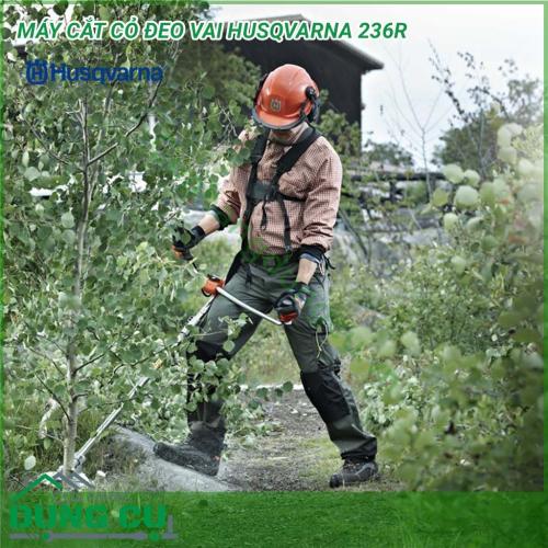 Cắt cỏ đa năng Husqvarna 236R mạnh mẽ, tính linh hoạt cao và sức mạnh chịu được thời gian làm việc dài. Đây là chiếc máy lý tưởng cho công việc bảo trì bảo tồn công viên, đường cao tốc và cắt cỏ trên các trang trại và đồng cỏ rộng lớn.