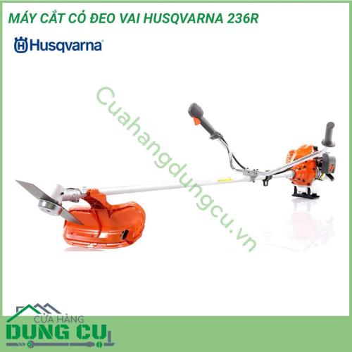 Cắt cỏ đa năng Husqvarna 236R mạnh mẽ, tính linh hoạt cao và sức mạnh chịu được thời gian làm việc dài. Đây là chiếc máy lý tưởng cho công việc bảo trì bảo tồn công viên, đường cao tốc và cắt cỏ trên các trang trại và đồng cỏ rộng lớn.