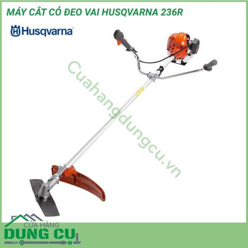 Cắt cỏ đa năng Husqvarna 236R mạnh mẽ, tính linh hoạt cao và sức mạnh chịu được thời gian làm việc dài. Đây là chiếc máy lý tưởng cho công việc bảo trì bảo tồn công viên, đường cao tốc và cắt cỏ trên các trang trại và đồng cỏ rộng lớn.