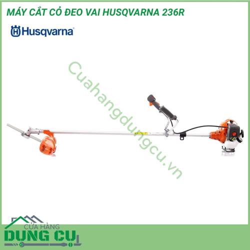 Cắt cỏ đa năng Husqvarna 236R mạnh mẽ, tính linh hoạt cao và sức mạnh chịu được thời gian làm việc dài. Đây là chiếc máy lý tưởng cho công việc bảo trì bảo tồn công viên, đường cao tốc và cắt cỏ trên các trang trại và đồng cỏ rộng lớn.