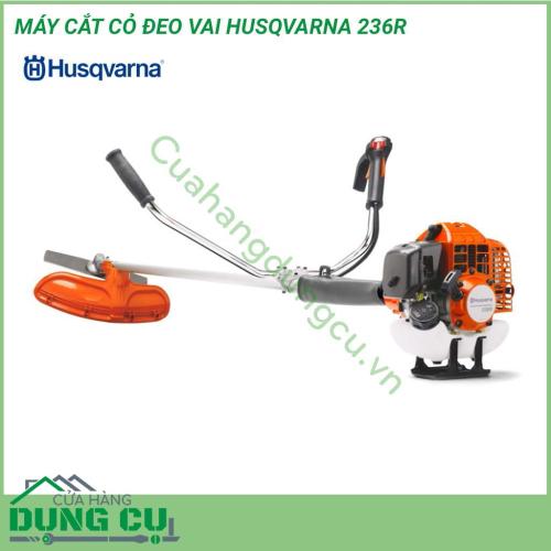 Cắt cỏ đa năng Husqvarna 236R mạnh mẽ, tính linh hoạt cao và sức mạnh chịu được thời gian làm việc dài. Đây là chiếc máy lý tưởng cho công việc bảo trì bảo tồn công viên, đường cao tốc và cắt cỏ trên các trang trại và đồng cỏ rộng lớn.