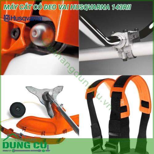 Dụng cụ cắt cỏ bằng tay Husqvarna 143RII là máy cắt cỏ dành cho công việc chuyên nghiệp với thiết kế nhỏ gọn. Tay cầm được thiết kế theo những nghiên cứu với thực tiễn ứng dụng cao cho vị trí làm việc thuận tiện nhất. 