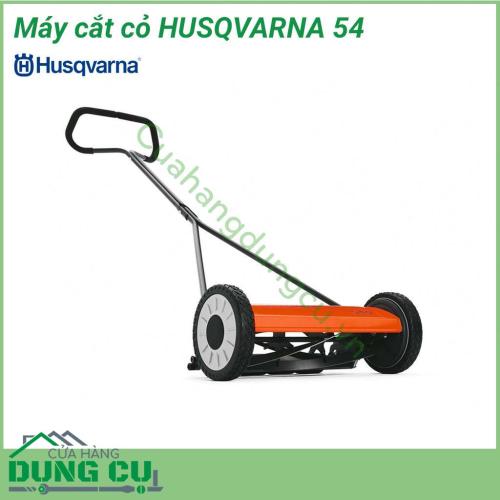 Máy cắt cỏ đẩy tay HUSQVARNA 54 là loại máy cắt cỏ trục lăn truyền thống, phù hợp để sử dụng các bãi cỏ nhỏ. Dễ dàng vận chuyển, bền và kết quả cắt tuyệt vời, làm cho chiếc máy này vượt trội so với những chiếc máy khác.