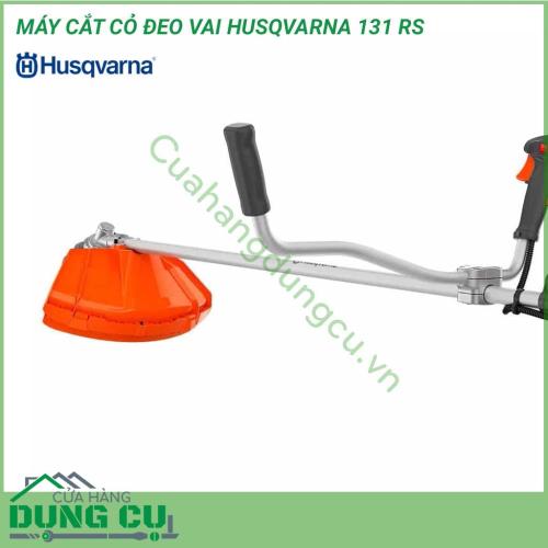 Máy cắt cỏ HUSQVARNA 131 RS là chiếc máy với chất lượng cao đã giúp bà con tiết kiệm được nhiều thời gian và chi phí trong việc cắt cỏ khuân viên, ven đường, trang trại của mình. Máy cắt cỏ có độ bền cao được phát triển cho các công việc khó khăn