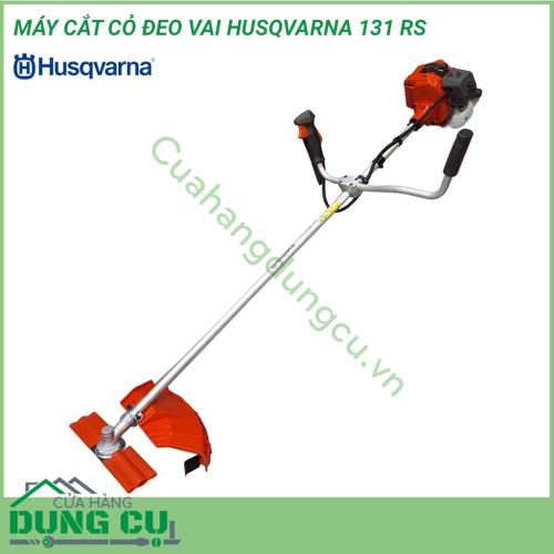 Máy cắt cỏ HUSQVARNA 131 RS là chiếc máy với chất lượng cao đã giúp bà con tiết kiệm được nhiều thời gian và chi phí trong việc cắt cỏ khuân viên, ven đường, trang trại của mình. Máy cắt cỏ có độ bền cao được phát triển cho các công việc khó khăn