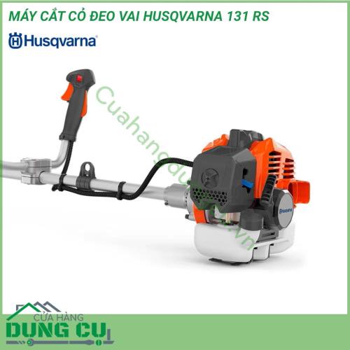 Máy cắt cỏ HUSQVARNA 131 RS là chiếc máy với chất lượng cao đã giúp bà con tiết kiệm được nhiều thời gian và chi phí trong việc cắt cỏ khuân viên, ven đường, trang trại của mình. Máy cắt cỏ có độ bền cao được phát triển cho các công việc khó khăn