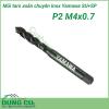 Mũi taro máy xoắn chuyên inox SU+SP P2 M4x0.7 là dòng sản phẩm chất lượng của Nhật Bản. Bề mặt được Oxide hóa, tăng khả năng chống lẹo dao, chuyên dùng để chạy thép không gỉ( Inox) hoặc thép hợp kim