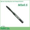 Mũi taro máy thẳng đen PO OX P2 M3x0.5 được làm từ vật liệu làm taro HSS-E OX, cao cấp hơn HSS thường, màu đen, có lớp phủ chống gỉ sét nên làm việc hiệu quả cho các công trình khác nhau từ người dùng.