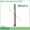 Mũi taro máy thẳng Yamawa PO P2 M3x0 5 được làm từ chất liệu cao cấp có lớp phủ chống gỉ sét nên làm việc hiệu quả cho các công trình khác nhau từ người dùng.