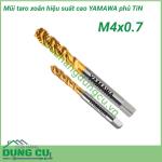 Mũi taro xoắn phủ TiN AU+SP P2 M4x0.7 2.5P