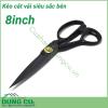 Kéo cắt vải siêu sắc bén 8 inch. Lưỡi sắc bén cắt không bị tưa vải, co rút. Lưỡi kéo thẳng và dài. Sử dụng trong thời gian dài không bị đau mỏi tay