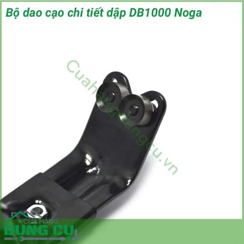 Bộ dao cạo chi tiết dập DB1000 Noga dùng để cạo bavia 2 mép tấm kim loại. Sản phẩm được sử dụng phổ biến trong ngành dập tấm, dập tủ điện, vỏ máy tính, đồ gia dụng, nội thất...