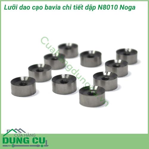 Lưỡi dao cạo bavia chi tiết dập N8010 Noga gắn trên cán DB để cạo bavia (ba vớ) 2 mép chi tiết dạng tấm như chi tiết sau khi dập tủ lạnh, vỏ máy tính, tủ điện...