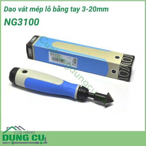 Dao vát mép lỗ bằng tay 3-20mm NG3100 Noga dùng để vát mép lỗ có đường kính từ 3~20mm