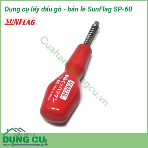 Dụng cụ lấy dấu gỗ bắt bản lề SUNFLAG SP-60 là dụng cụ sửa chữa không thể thiếu trong thùng đồ nghề của những anh thợ và thùng đồ nghề của gia đình. SUNFLAG SP-6 0 dùng để lấy dấu trên tường, gỗ, nhôm.....