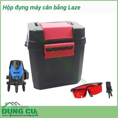 Hộp đựng máy cân bằng laze sẽ giúp bảo bảo vệ máy khỏi va đập, mang lại gọn gàng dễ dàng