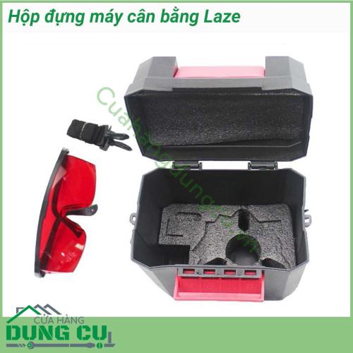 Hộp đựng máy cân bằng laze sẽ giúp bảo bảo vệ máy khỏi va đập, mang lại gọn gàng dễ dàng