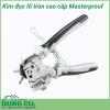 Kìm bấm lỗ tròn cao cấp Masterproof giúp bạn không chỉ đục lỗ tròn với nhiều kích cỡ khác nhau rất hữu ích cho bạn thỏa sức sáng tạo làm đồ handmade trên vật liệu da, giấy bìa....phù hợp cho việc thường xuyên đục lỗ thắt lưng, dây nịt, dây da đồng hồ,...