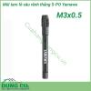 Mũi taro lỗ sâu rãnh thẳng S-PO Yamawa M3x0.5