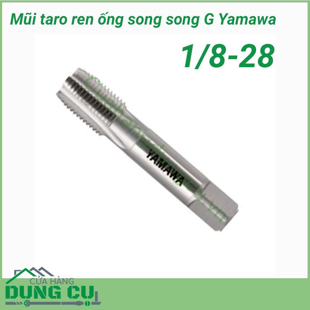 Mũi taro ren ống song song G 1/8-28 Yamawa