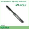 Mũi taro nén cho thép N+RZ G4 Yamawa M1.4x0.3 là dòng taro nén thích hợp cho gia công kim loại thép như là: thép cacbon thấp, thép cacbon trung bình, thép hợp kim. 