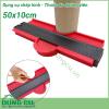 Dụng cụ chép hình - Thước đo đường viền 50x10cm dùng để sao chép viền, hình dạng của các loại vật đúc, giúp cung cấp cho bạn đường viền chép hình, biên dạng một cách chính xác. Với thiết kế đơn giản, giúp sử dụng một cách dễ dàng