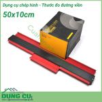 Dụng cụ chép hình - Thước đo đường viền 50x10cm