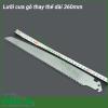 Lưỡi cưa gỗ thay thế dài 360mm dùng để thay thế các lưỡi cưa sau một thời gian dài sử dụng hoặc trong các trường hợp lưỡi cưa bị hỏng. Siêu sắc - Siêu cứng.