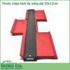 Thước chép hình đa năng dài 50x13cm dùng để sao chép viền, hình dạng của các loại vật đúc, giúp cung cấp cho bạn đường viền chép hình, biên dạng một cách chính xác.