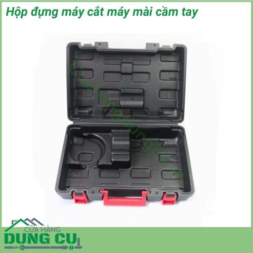 Hộp đựng máy cắt máy mài cầm tay là sản phẩm chuyên dùng của thợ cơ khí sửa chữa và xây dựng. Hộp đựng máy tiện lợi - Thuân tiện cho việc đi lại.