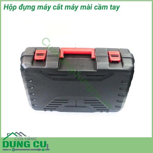 Hộp đựng máy cắt máy mài cầm tay là sản phẩm chuyên dùng của thợ cơ khí sửa chữa và xây dựng. Hộp đựng máy tiện lợi - Thuân tiện cho việc đi lại.