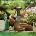 Bình xịt tưới cây 1 lít Gardena 11112-20 được thiết kế và sản xuất trên dây chuyền và công nghệ của Đức. Với vật liệu là từ nhựa HPDE cao cấp có được độ bền cao, thích nghi được với sự khắc nghiệt của thời tiết ngoài trời. 