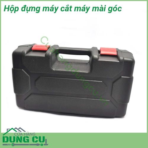 Hộp đựng máy cắt máy mài góc đựng tiện lợi, thuận tiện cho việc đi lại. Hộp đựng rộng rãi thoải mái, đựng được nhiều loại mũi khoan mũi mài khác nhau. 