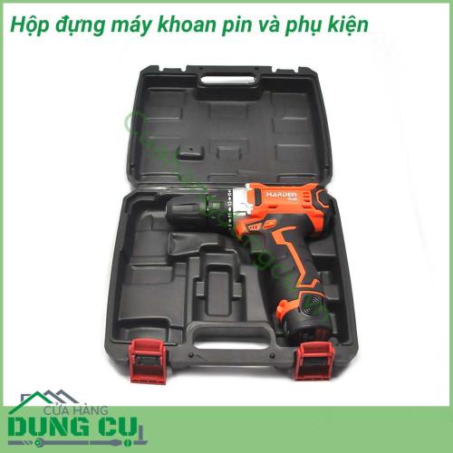 Hộp đựng máy khoan pin và phụ kiện tiện lợi - Thuân tiện cho việc đi lại . Hộp đựng rộng rãi thoải mái , đựng được nhiều loại mũi khoan mũi mài khác nhau. Đựng được các loại chuôi lục giác tiện lợi cho khoan , đầu chuyển vặn khẩu ,...   