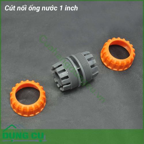 Cút nối ống nước 1 inch với cơ chế siết chặt cút đảm bảo kết nối chặt chẽ, chính xác và hiệu quả với ống nước. Hoặc nếu ống nước bạn bị hư hỏng, phải cắt bỏ 1 đoạn bạn cũng có thể dùng để nối dễ dàng 2 đầu ống lại với nhau.