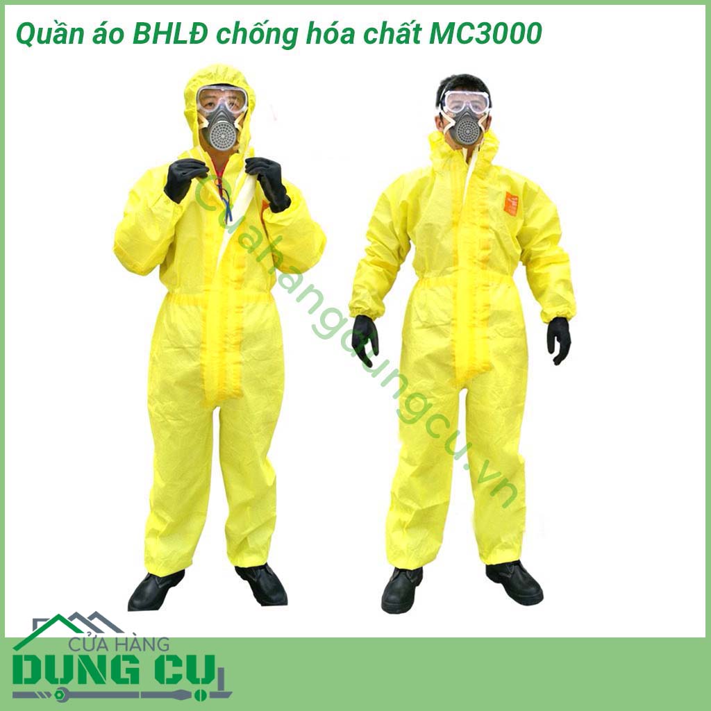 Quần áo BHLĐ chống hóa chất MC 3000