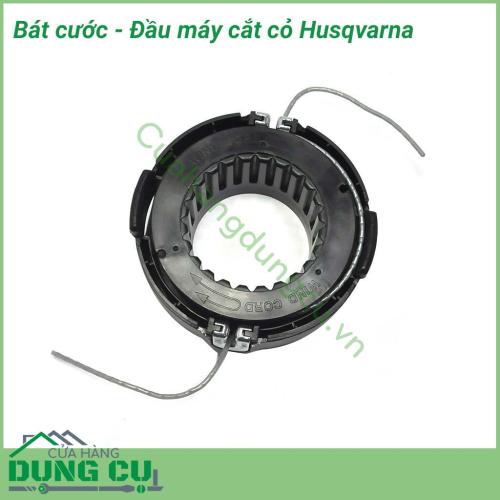 Bát cước - Đầu máy cắt cỏ Husqvarna là chi tiết được làm bằng hợp kim nhôm, với thiết kế gọn nhẹ là một bộ phận rất quan trọng của chiếc máy cắt cỏ. Bát cước có hình dạng như một chiếc bát, hình tròn. Bát cước được lắp ở đầu cần máy cắt cỏ.