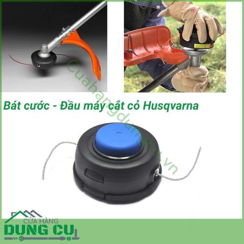 Bát cước - Đầu máy cắt cỏ Husqvarna là chi tiết được làm bằng hợp kim nhôm, với thiết kế gọn nhẹ là một bộ phận rất quan trọng của chiếc máy cắt cỏ. Bát cước có hình dạng như một chiếc bát, hình tròn. Bát cước được lắp ở đầu cần máy cắt cỏ.