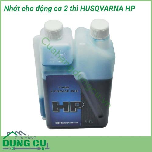 Nhớt 2 thì HUSQVARNA HP cho động cơ dùng để bảo vệ động cơ, phù hợp cho những máy cắt cỏ, máy cưa và một số máy khác. Giúp động cơ hoạt động bền bỉ. Kéo dài tuổi thọ cho máy, ngăn chặn các biến dạng do ma sát.