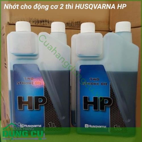 Nhớt 2 thì HUSQVARNA HP cho động cơ dùng để bảo vệ động cơ, phù hợp cho những máy cắt cỏ, máy cưa và một số máy khác. Giúp động cơ hoạt động bền bỉ. Kéo dài tuổi thọ cho máy, ngăn chặn các biến dạng do ma sát.