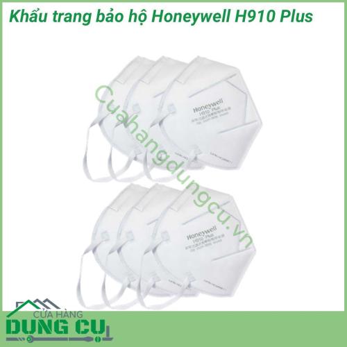 Khẩu trang bảo hộ Honeywell H910 Plus bảo vệ hoàn hảo hệ hô hấp khỏi các hạt bụi . Đây là dòng khẩu trang có mức độ bảo vệ với không gian thở lớn, thoải mái và cung cấp sự bảo vệ tối ưu nhất cho người dùng trước các loại bụi khí có hại.