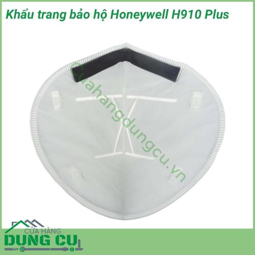 Khẩu trang bảo hộ Honeywell H910 Plus bảo vệ hoàn hảo hệ hô hấp khỏi các hạt bụi . Đây là dòng khẩu trang có mức độ bảo vệ với không gian thở lớn, thoải mái và cung cấp sự bảo vệ tối ưu nhất cho người dùng trước các loại bụi khí có hại.