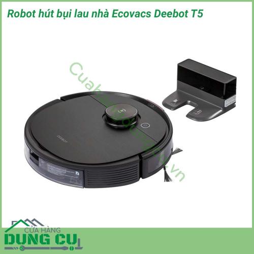 Robot hút bụi lau nhà Ecovacs Deebot T5 đem đến một không gian sang trọng và sạch sẽ. Bạn chỉ cần nghỉ ngơi và ra lệnh theo ý mình muốn, mọi thứ sẽ được T5 thực hiện ngay lập tức.