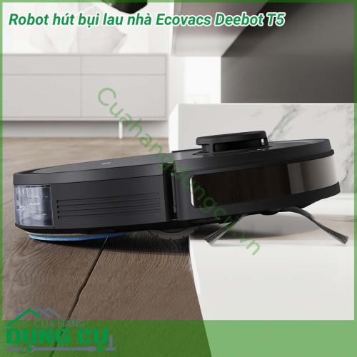 Robot hút bụi lau nhà Ecovacs Deebot T5 đem đến một không gian sang trọng và sạch sẽ. Bạn chỉ cần nghỉ ngơi và ra lệnh theo ý mình muốn, mọi thứ sẽ được T5 thực hiện ngay lập tức.