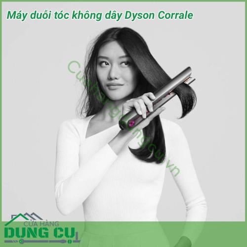 Máy duỗi tóc không dây Dyson Corrale mang đến 30 phút tạo kiểu tóc không cần dùng dây. Máy duỗi tóc Dyson Corrale  - một phát minh mới thay đổi cách duỗi tóc thông thường.