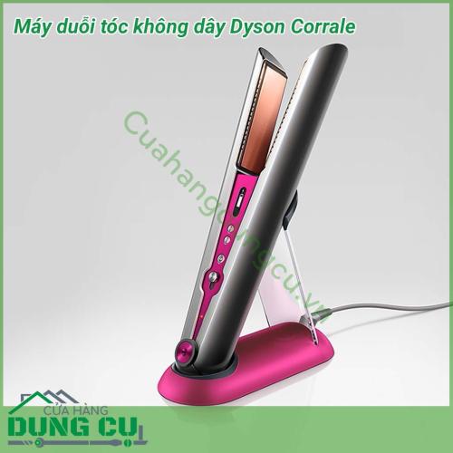 Máy duỗi tóc không dây Dyson Corrale mang đến 30 phút tạo kiểu tóc không cần dùng dây. Máy duỗi tóc Dyson Corrale  - một phát minh mới thay đổi cách duỗi tóc thông thường.