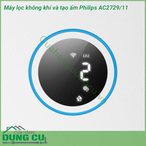 Máy lọc không khí và tạo ẩm Philips AC2729/11 sự kết hợp hoàn hảo giữa máy lọc không khí và máy tạo độ ẩm, giúp cải thiện chất lượng không khí mang đến luồng không khí trong lành cho ngôi nhà bạn. 