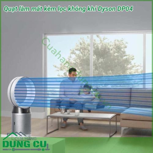 Quạt làm mát kiêm lọc không khí Dyson DP04 được thiết kế với kiểu dáng vô cùng hiện đại, đảm bảo nó có thể hoạt động bền bỉ và có hiệu suất hoạt động ổn định trong suốt khoảng thời gian dài.